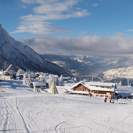 Gruppenhaus Im Walliser Alpstyle Rosswald Buitenkant foto