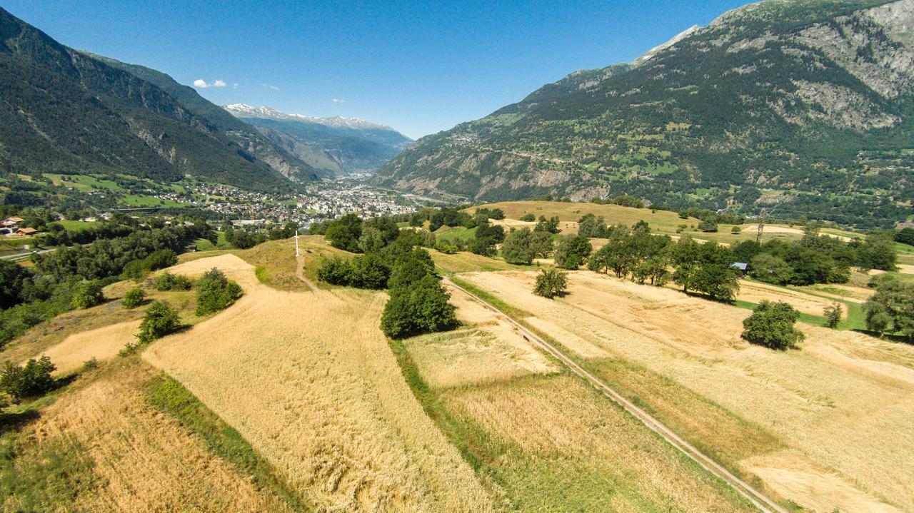 Gruppenhaus Im Walliser Alpstyle Rosswald Buitenkant foto