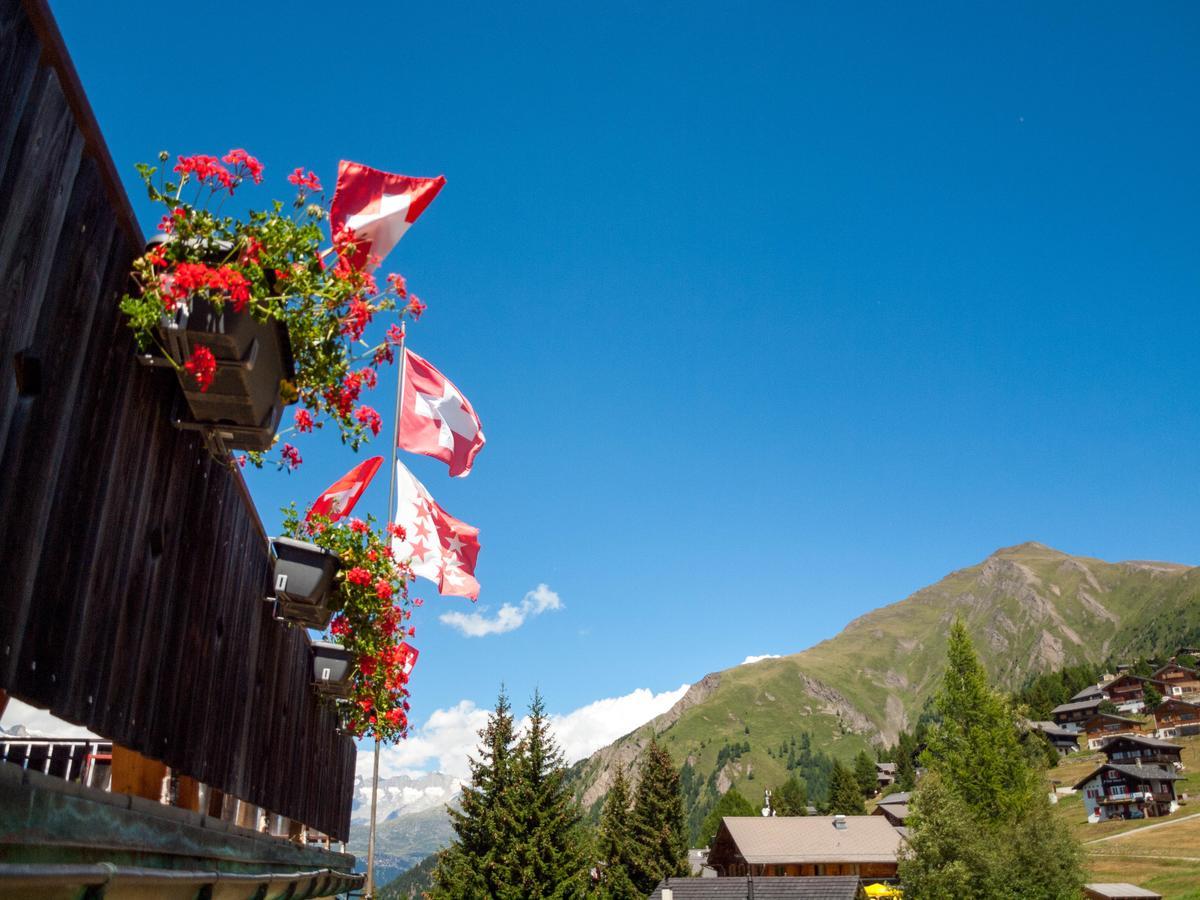 Gruppenhaus Im Walliser Alpstyle Rosswald Buitenkant foto